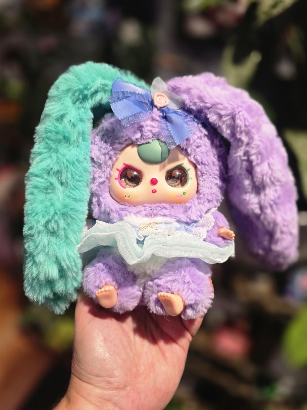Baby Three Lily Rabbit Town 100% With Custom Face